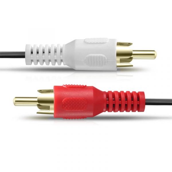 2RCA Male to 2RCA Male Stereo Coaxial Audio Cable - Image 5