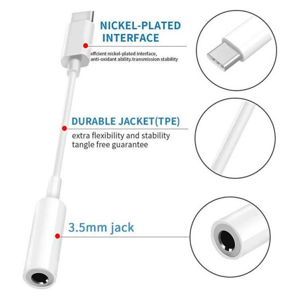 Apple Lightning to 3.5mm Female Headphone Jack Adapter - Image 5