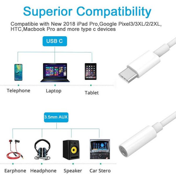 Apple Lightning to 3.5mm Female Headphone Jack Adapter - Image 2