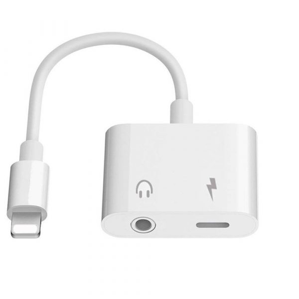 2 In 1 Apple Lightning To 3.5mm Headphone Charger Adapter - Image 8