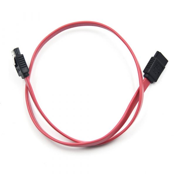 SATA III Cable, Straight SATA 3.0 HDD SSD Data Cable with Locking Latch - Image 2