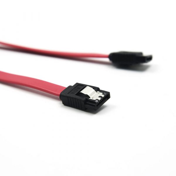 SATA III Cable, Straight SATA 3.0 HDD SSD Data Cable with Locking Latch - Image 3