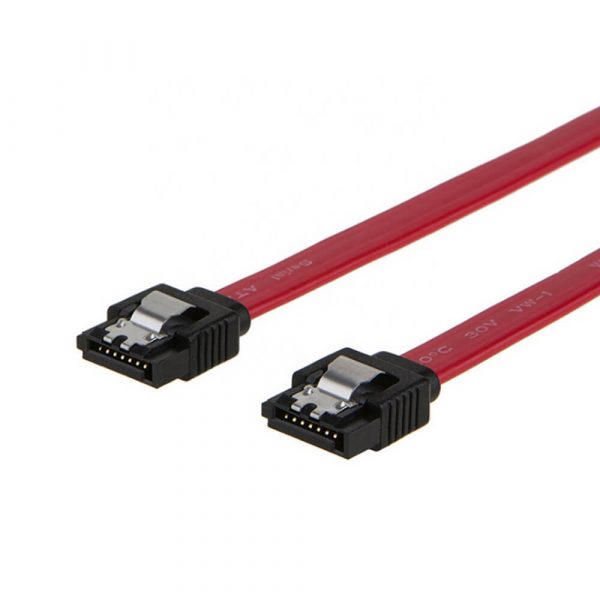 SATA III Cable, Straight SATA 3.0 HDD SSD Data Cable with Locking Latch - Image 4