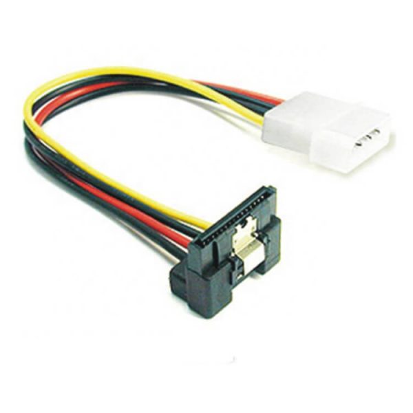 SATA 15 pin female to 4 pin male LP4 5.25" Power Cable Adapter - Image 2