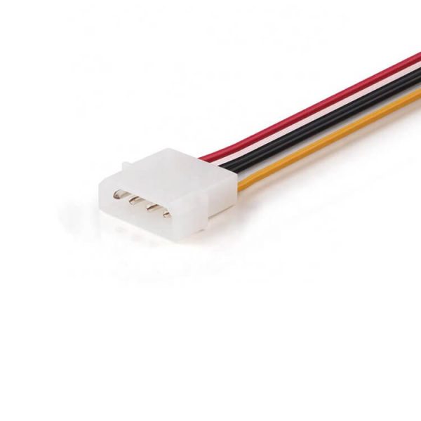 SATA 15 pin female to 4 pin male LP4 5.25" Power Cable Adapter - Image 3