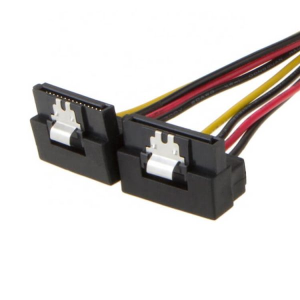 SATA 15 pin female to 4 pin male LP4 5.25" Power Cable Adapter - Image 4