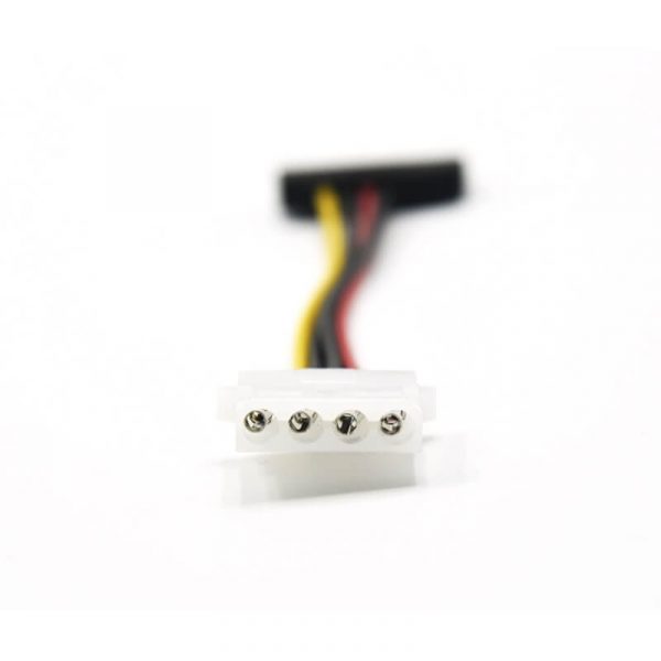 SATA 15 pin female to 4 pin male LP4 5.25" Power Cable Adapter - Image 5