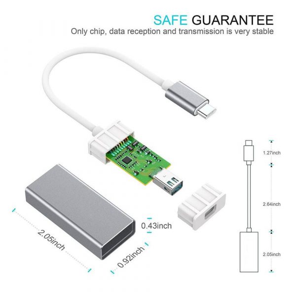 High Quality USB C To Mini DisplayPort Adapter - Imagen 2