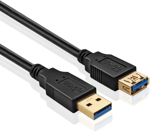 SuperSpeed USB 3.0 Male to Female Type A to Type A Cable, 5Gbps - Image 2