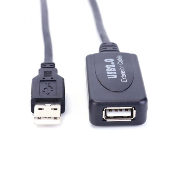 USB 2.0 A Male to A Female Repeater Active 30M Extension Cable, 480Mbps - Image 2