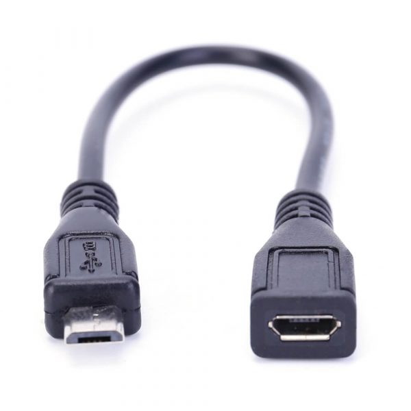 USB 2.0 Type A Female to Micro B Male USB Micro OTG Cable, 480Mbps - Image 2