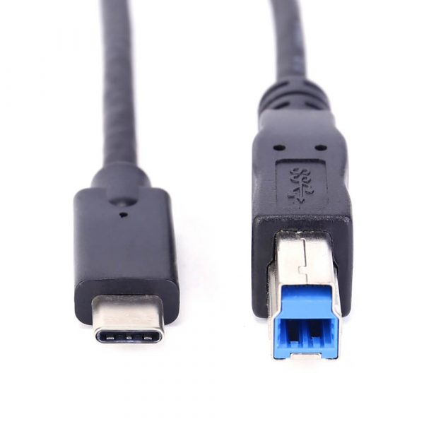 Male to Male USB 3.0 Type C to Type B Cable - Image 2