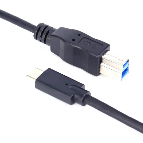 Male to Male USB 3.0 Type C to Type B Cable - Image 5