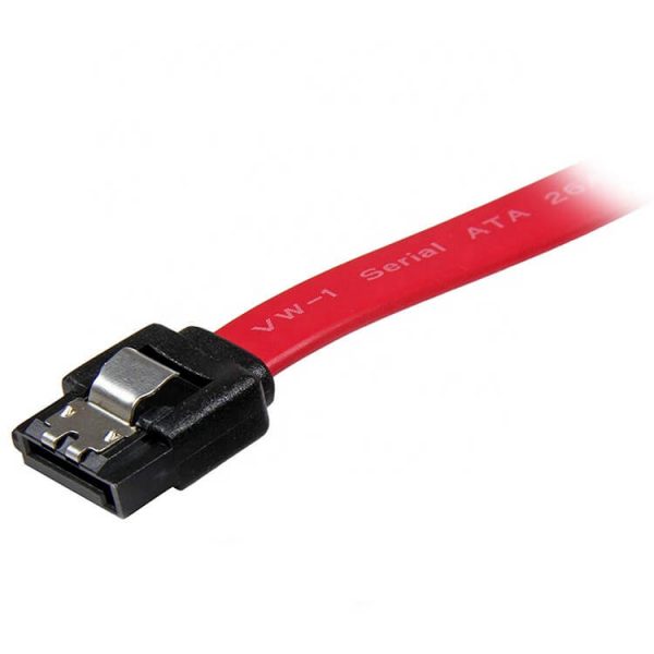 SATA III Cable, 90 Degree Angle SATA 3.0 HDD SDD Data Cable with Locking Latch - Image 6