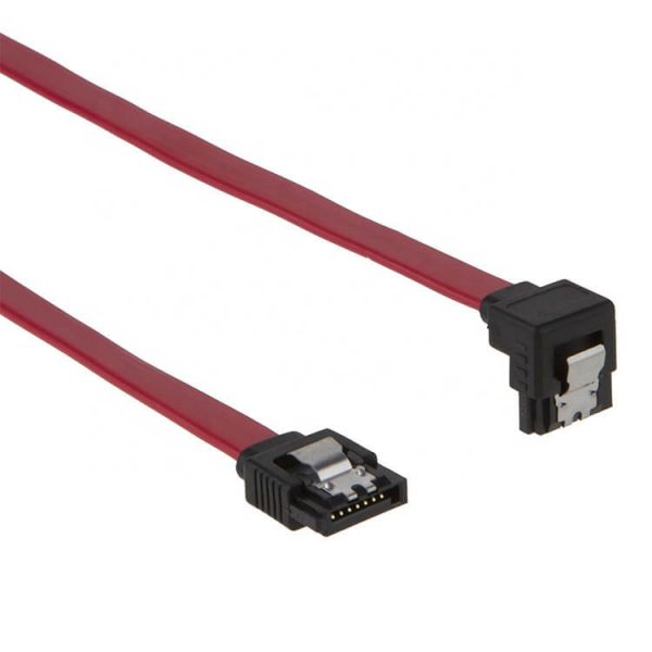 SATA III Cable, 90 Degree Angle SATA 3.0 HDD SDD Data Cable with Locking Latch - Image 8