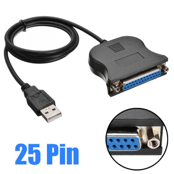 USB to DB25 Parallel IEEE 1284 Printer Cable - Image 2