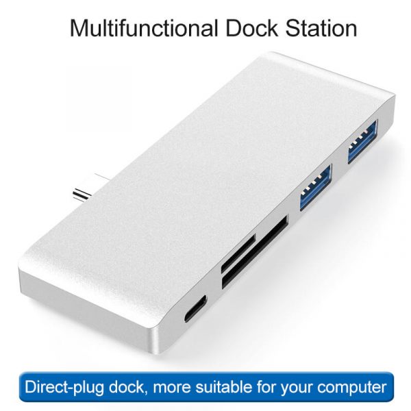 USB3.0 USB-C to HDMI, SD TF 5 in 1 USB C Hub Combo - Image 2