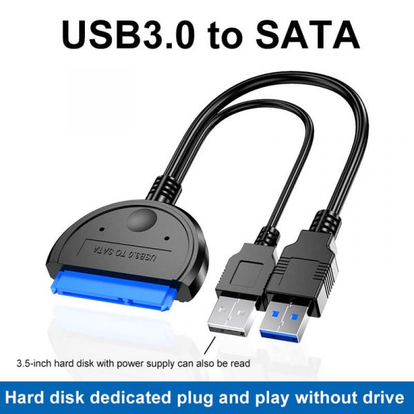 USB to Hard Drive Adapter Cable, USB 3.0 to 2.5” SATA III - Image 3