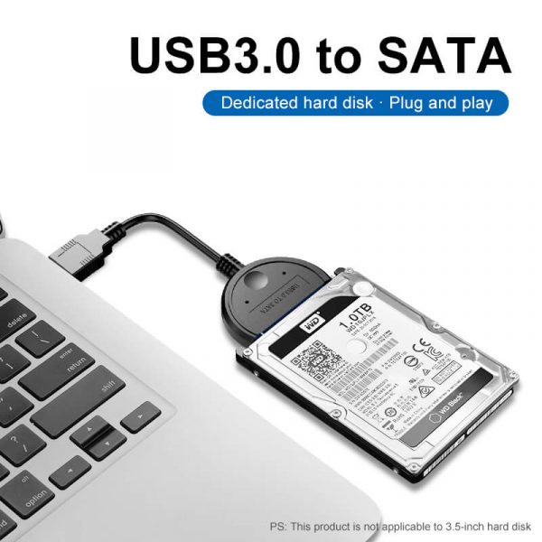 USB to Hard Drive Adapter Cable, USB 3.0 to 2.5” SATA III - Image 4