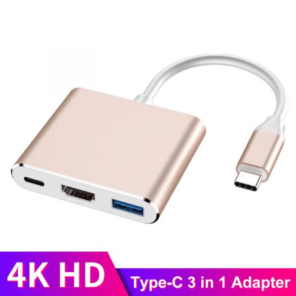 USB-C Male to HDMI USB3.0 PD Multiport Hub Adapter - Image 4