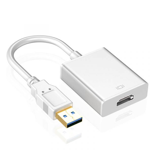 USB 3.0 HDMI Adapter, HD 1080P Video Graphics Converter Cable Adapter with Audio Output – Image 3