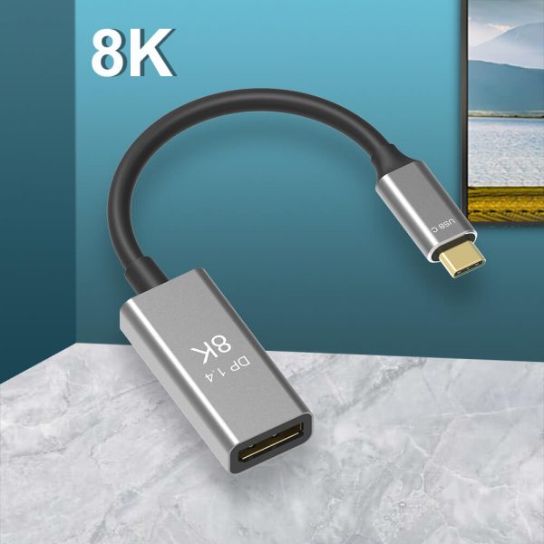 USB 3.1 Type C to DisplayPort Adapter, 8K Ready - Imagen 7