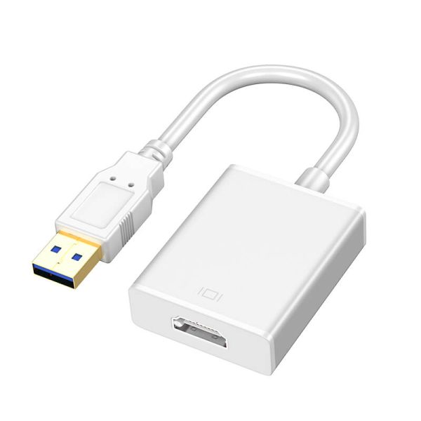 USB 3.0 to HDMI Adapter, HD 1080P Video Graphics Converter Cable Adapter with Audio Output - Image 2