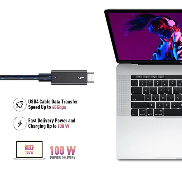 Best Thunderbolt 4 Cable, 8K 100W 40Gbps - Image 5