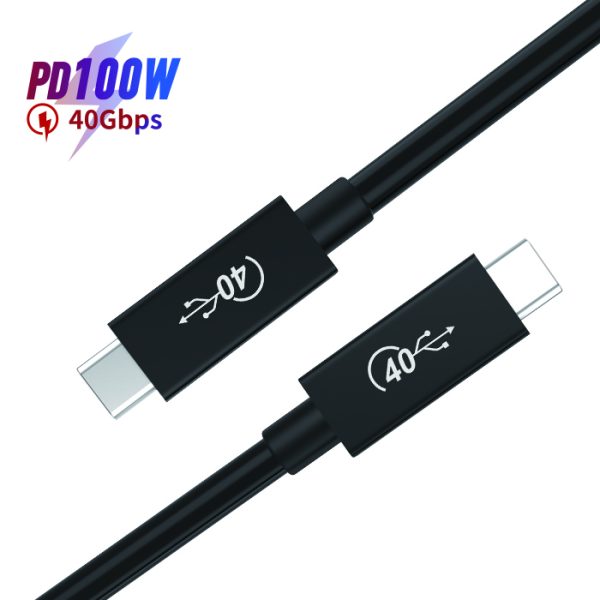 USB 4 Cable, 8k 40Gbps Coaxial cable - Image 2