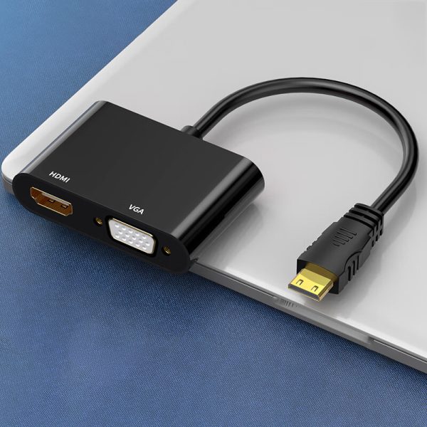 Adaptateur hdmi 2 en 1