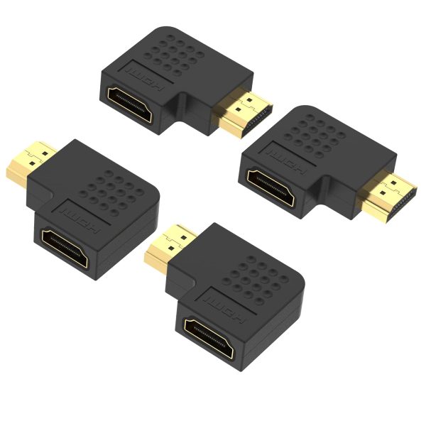 4K Angle, Swivel, Straight Male to Female HDMI Coupler Adapter – Image 4