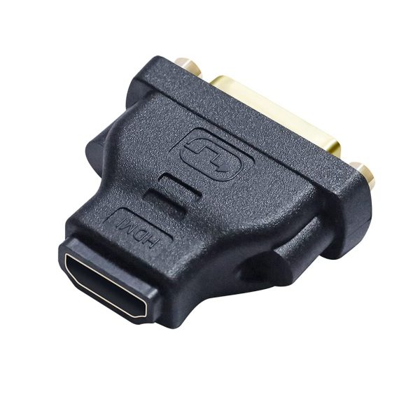 HDMI Female to DVI Male Coupler, DVI-I Dual link DVI 24+5 - Imagen 3