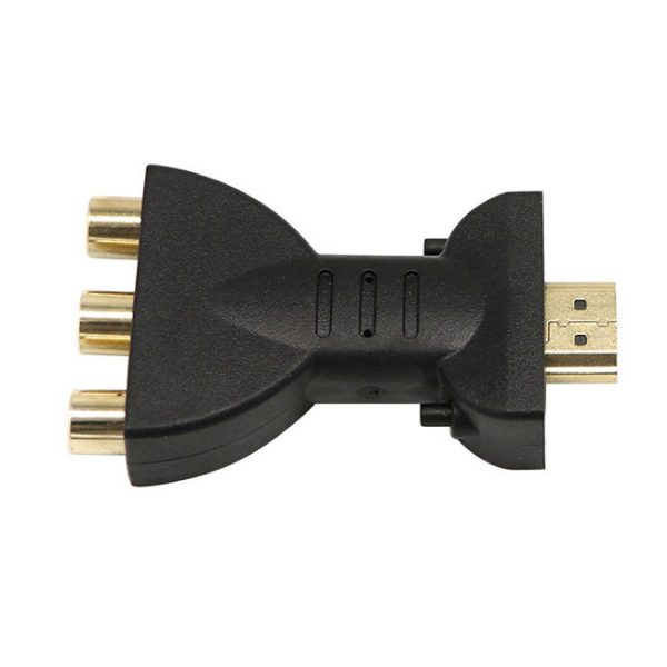 HDMI Male to 3RCA Female, HDMI to RCA Audio Coupler - Image 3