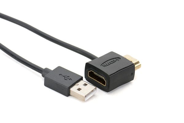 4K HDMI Male to Female Adapter Coupler With USB Cable - Image 4