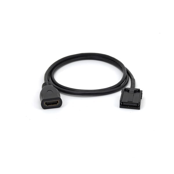 HDMI E male to HDMI A female cable for vehicle application - Image 2