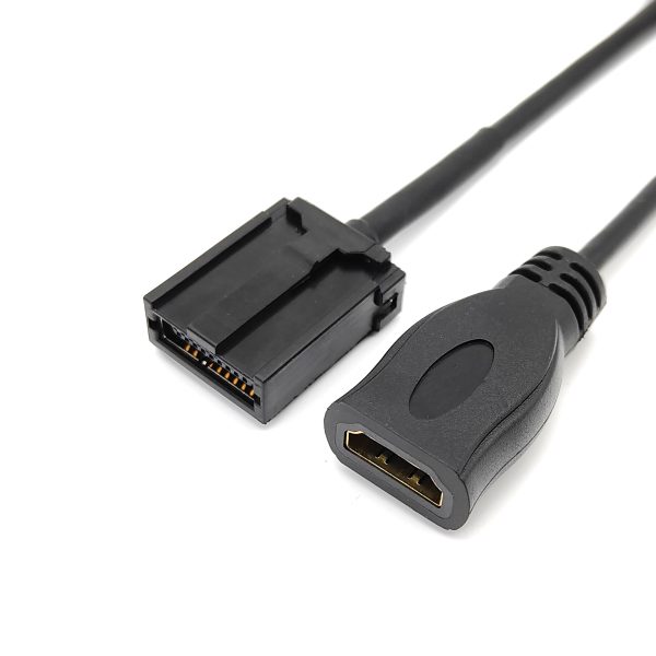 HDMI E male to HDMI A female cable for vehicle application - Image 3