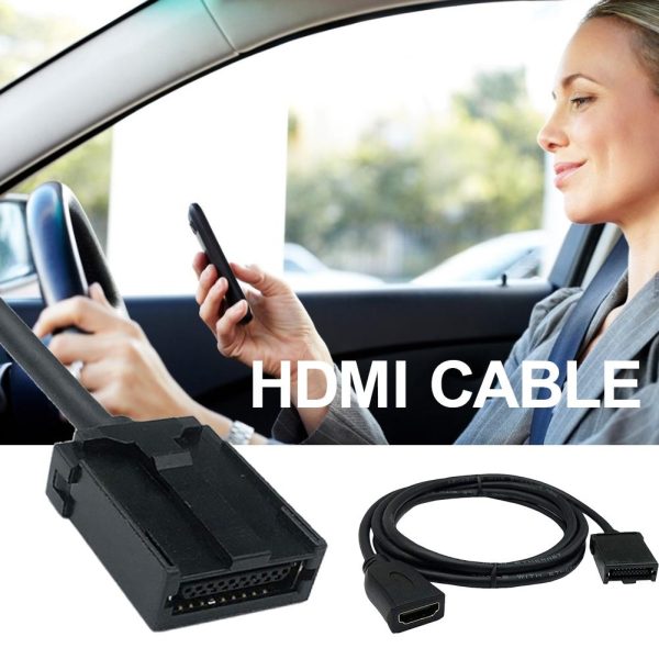 HDMI E male to HDMI A female cable for vehicle application - Image 5