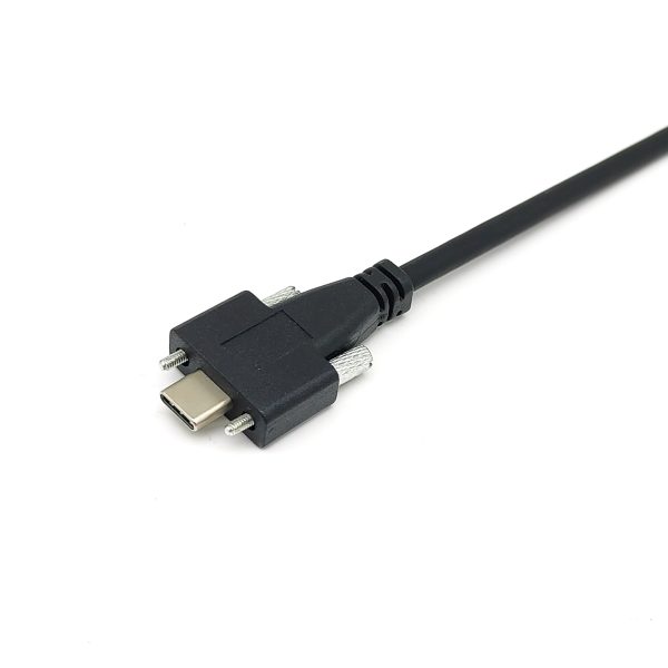 Panel Mount USB 3.1 Type C USB-C Male to Male Cable - Imagen 4