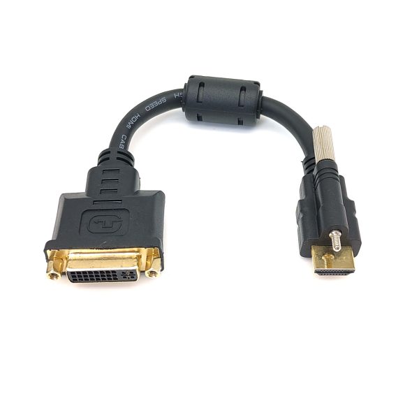 HDMI to DVI Panel Mount Cable, Male to Female Extension Cable - Imagen 2