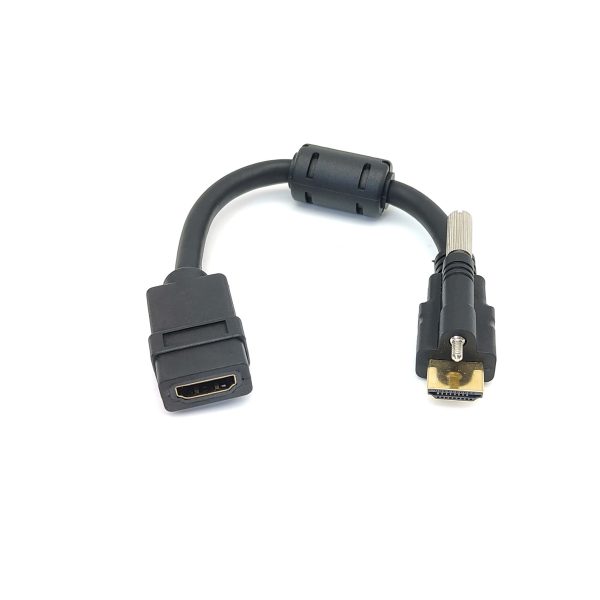 HDMI 2.0 Male to Female Panel Mount Cable - Imagen 3