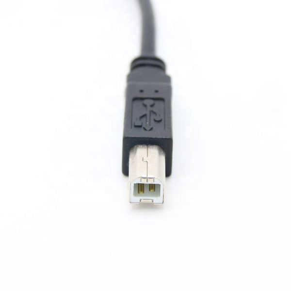 USB 2.0 B Panel-Mount Cable, Male to Female Extension Cable - Imagen 5