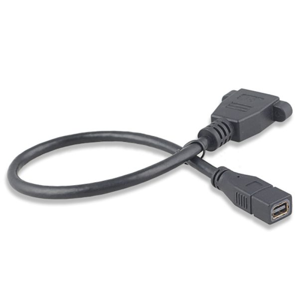 Mini DP Panel Mount Cable, Mini DisplayPort Female to Displayport Female Cable - Imagen 4