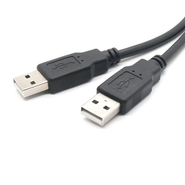 Panel Mount Dual USB 2.0 A Extension Cable, Male to Female - Imagen 6