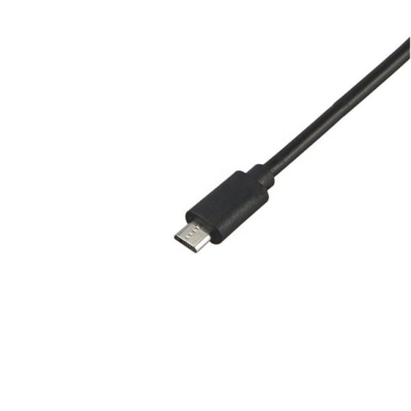 Micro USB 2.0 to USB-C Panel Mount Cable, Male to Female Extension Cable - Imagen 5