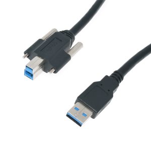 Cable USB 3.0 A a B para montaje en panel