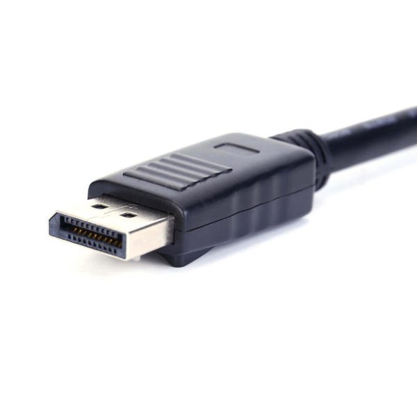 DisplayPort 1.4 Panel Mount Extension Cable, Male to Female - Imagen 4