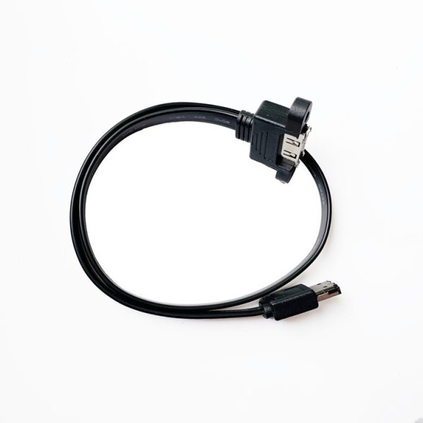 eSATA Panel Mount Cable Male to Female Extension Cable - Imagen 4