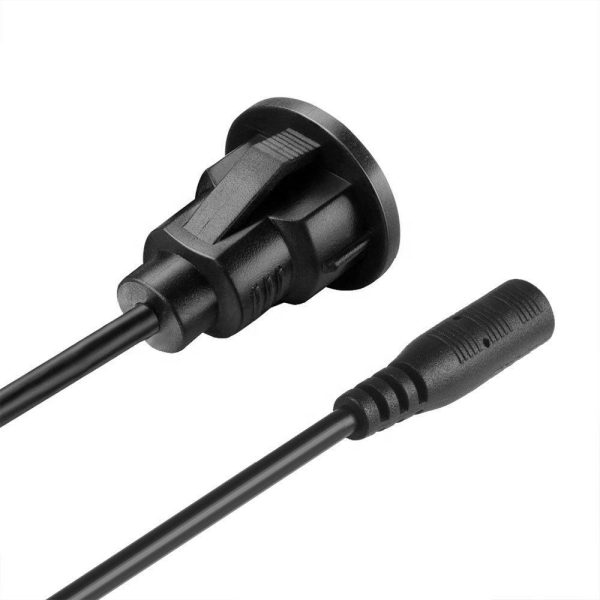 Single Port 3.5mm Car Mount Flush Cable Female to Female - Imagen 3