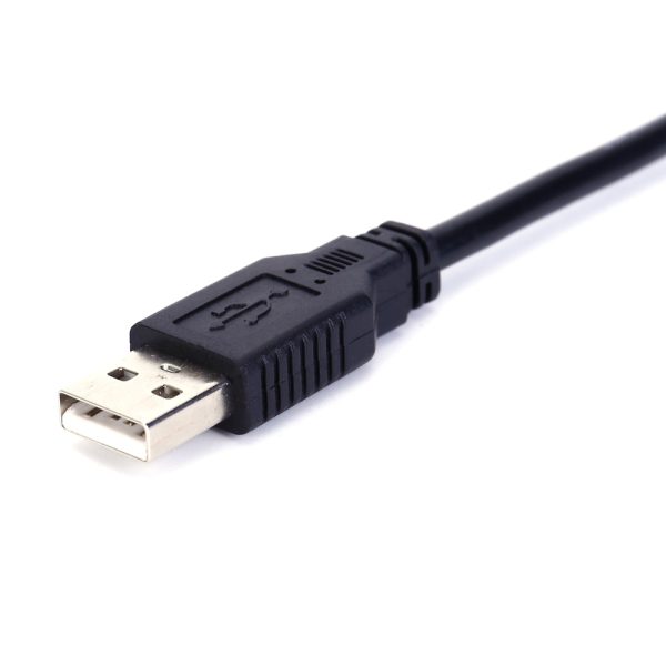 USB 2.0 A to USB-C Panel Mount Cable, Male to Female Extension cable - Imagen 6